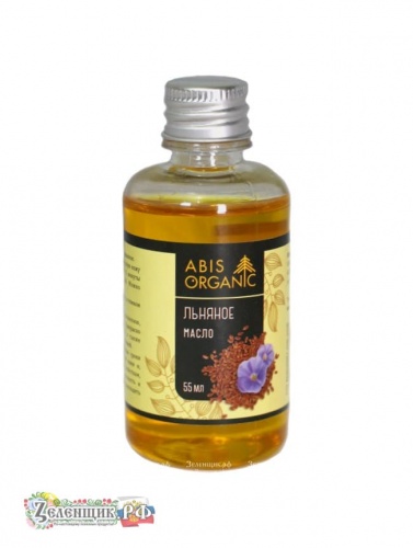 Льняное масло косметическое «ABIS ORGANIC», 55 мл. от производителя ООО ИПК «Абис» купить в интернет-магазине «Зеленщик».