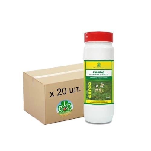 Микорад INSEKTO 1.1 БАК с грибом Metarhizium anisopliae  500 гр, 20 банок (10 кг) Метаризин от производителя ООО «Биофабрика Кольцово» купить в интернет-магазине «Зеленщик».