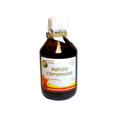 Масло горчичное «Русская олива», 100 мл. от производителя ООО «Русская Олива» купить в интернет-магазине «Зеленщик».
