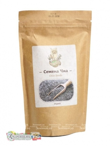 Органические семена чиа, 250 гр. от производителя ООО «Гео Гудс» купить в интернет-магазине «Зеленщик».