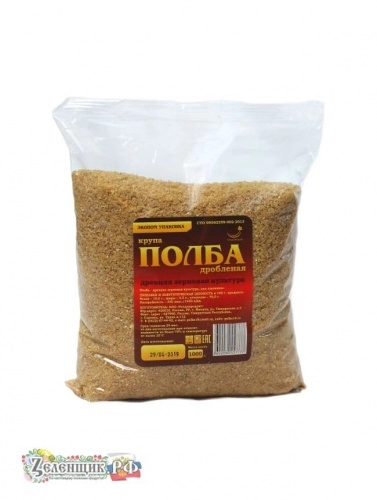 Крупа полба дробленая, 1 кг. от производителя ООО «Рондапродукт» купить в интернет-магазине «Зеленщик».